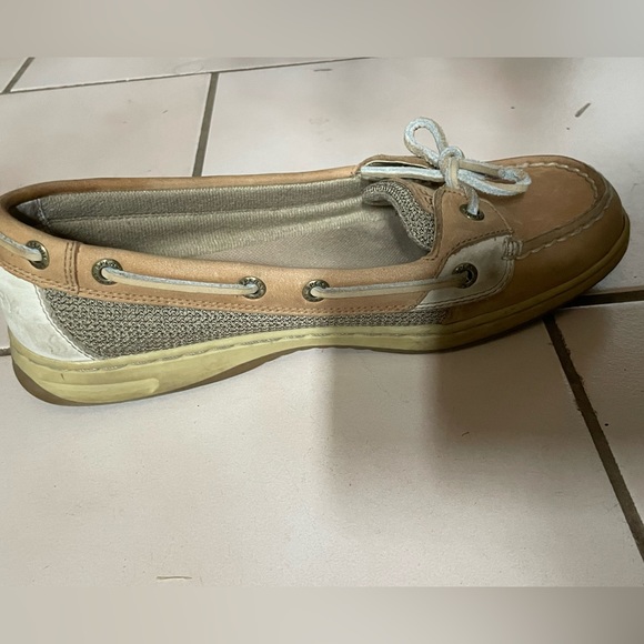 Sperry Women's Angelfish Boat Shoe - Tan/ Oat - Size 7.5 - Picture 6 of 6
